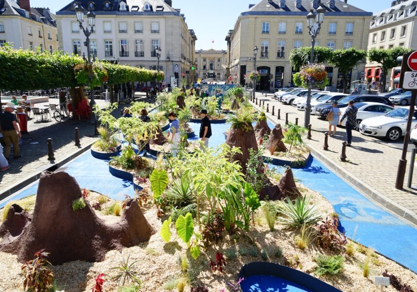 Reims : un jardin éphémère « Terra Incognita »