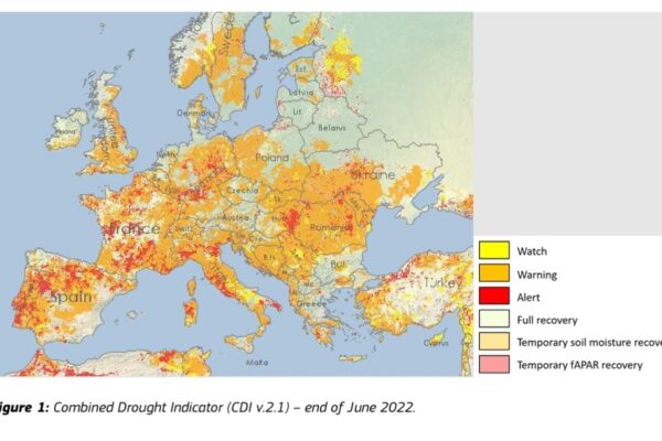 Europe : sécheresse répandue à 46%