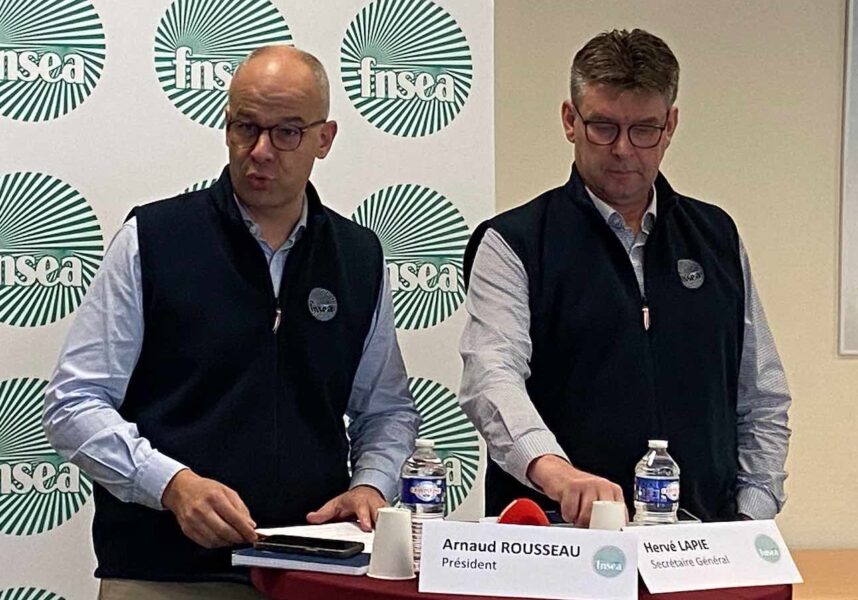 La FNSEA maintient la pression sur le gouvernement