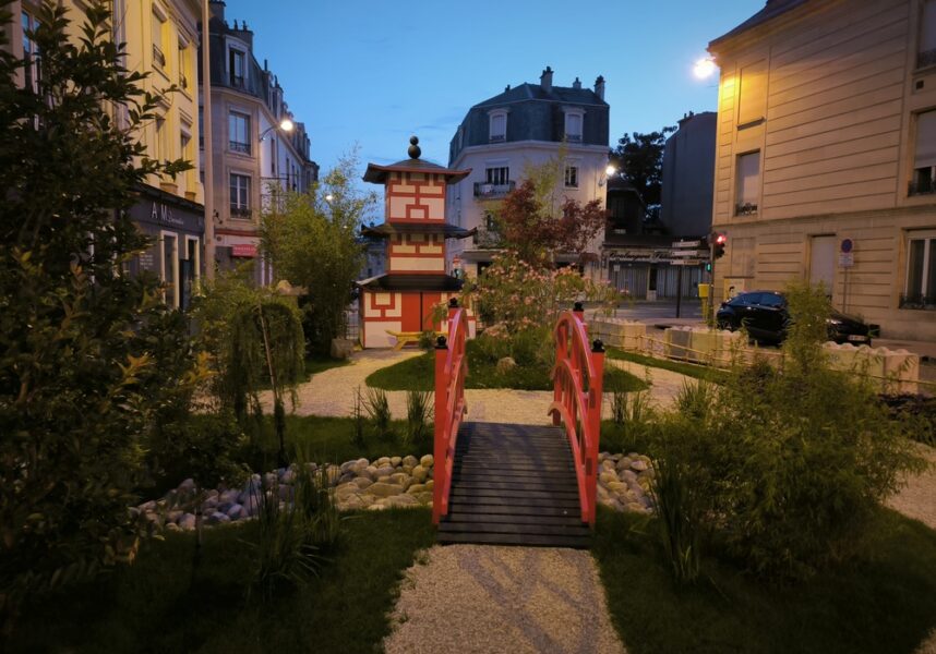 Un jardin éphémère place Godinot à Reims jusqu’au 1er septembre