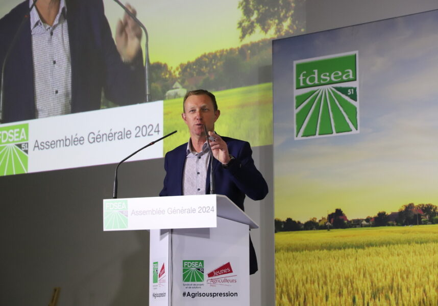 Laurent Champenois avant la Foire de Châlons : « nous restons dans l’inquiétude »