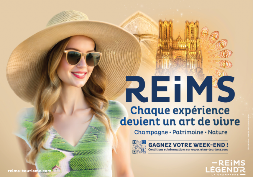 Reims s’affiche dans le métro parisien