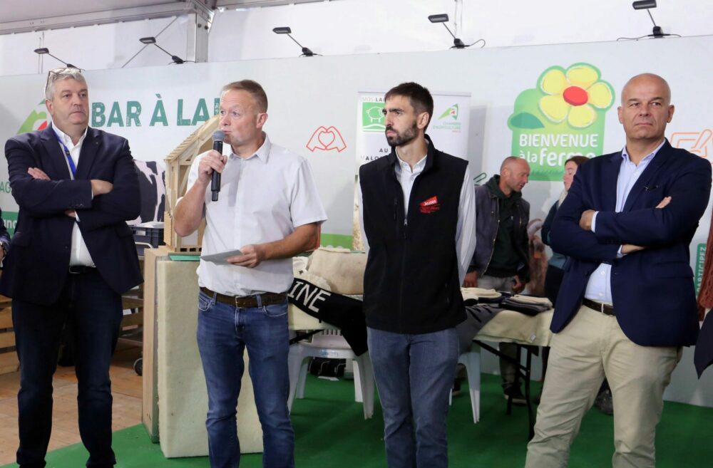 Reims La Marne Agricole Rentrée agricole dans l’incertitude Président FRSEA Grand Est, Fabrice Couturier a accueilli les dirigeants du monde agricole, les élus et décideurs le vendredi 29 août avant l’inauguration de la 79e Foire de Châlons en Champagne.