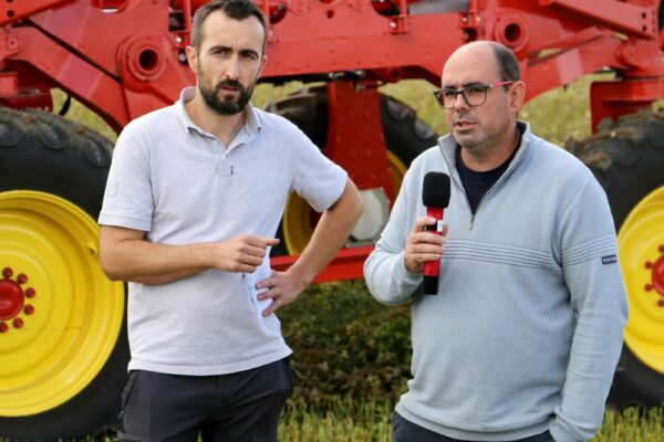Broussy-le-Petit : moisson décomposée pour la récolte du sarrasin