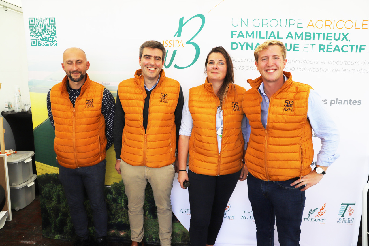 Photo montrant l'activité agricole locale en Marne
