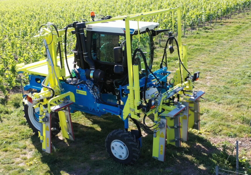 Collard va présenter une nouvelle version de la rogneuse Profilmatic à Épernay