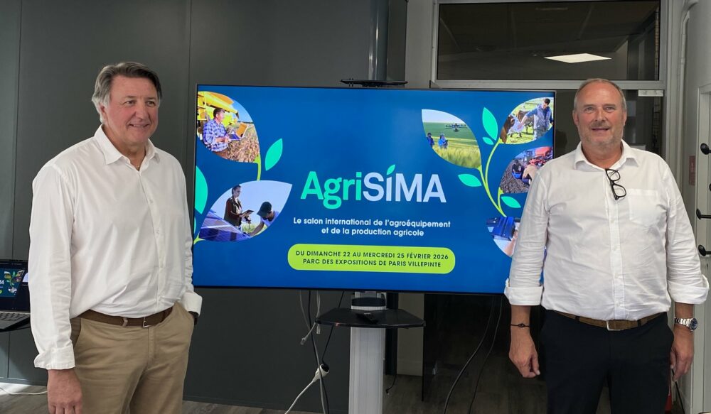 Reims La Marne Agricole Le retour d’AgriSIMA en février 2026 Le prochain Salon international du machinisme agricole (AgriSIMA) se tiendra au Parc des expositions de Paris-Villepinte du dimanche 22 février au mercredi 25 février 2026. En même temps que le Salon international de l’Agriculture.