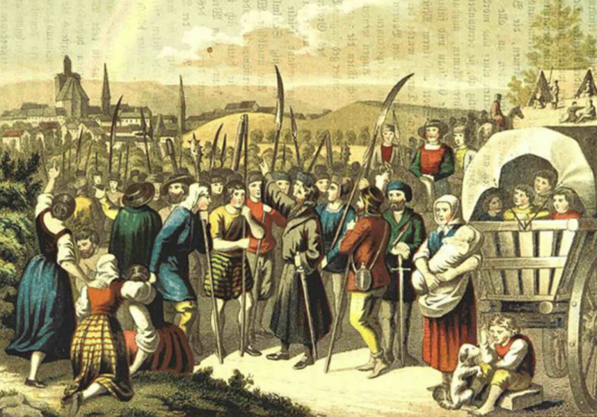 Il y a 500 ans : la révolte des Rustauds