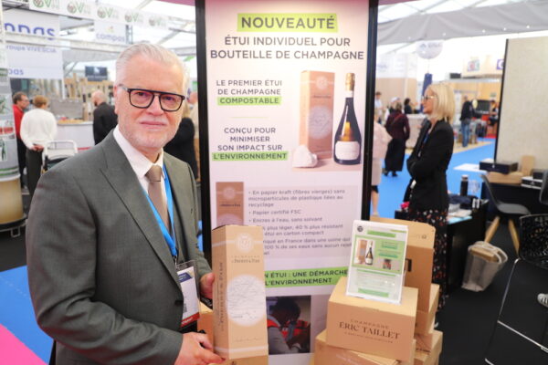 Saint-Gibrien : un étui 100 % biodégradable