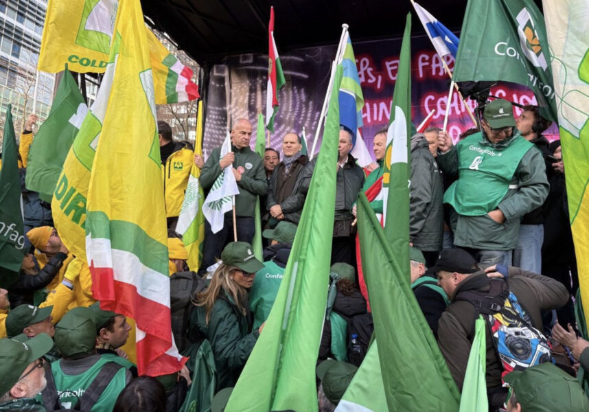 Bruxelles : Pus de 10 000 agriculteurs européens pour défendre la souveraineté agricole