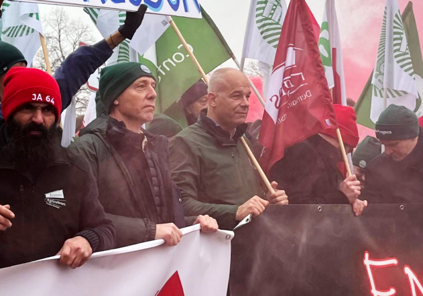 Strasbourg : plus de 5 000 agriculteurs contre le Mercosur Strasbourg : plus de 5 000 agriculteurs contre le Mercosur