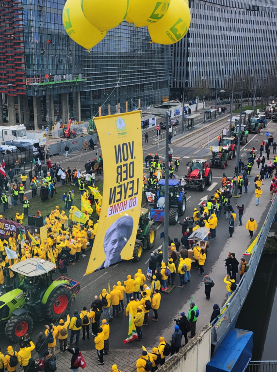 Reims La Marne Agricole Strasbourg : plus de 5 000 agriculteurs contre le Mercosur Des milliers d’agriculteurs venus de toute la France et de l’étranger se sont rassemblés le 20 janvier près du Parlement européen à Strasbourg pour faire pression sur les eurodéputés. Avec l’objectif qu’une majorité vote pour la saisine de la Cour de Justice de l’Union européenne et ainsi retarder la ratification du Traité avec le Mercosur.