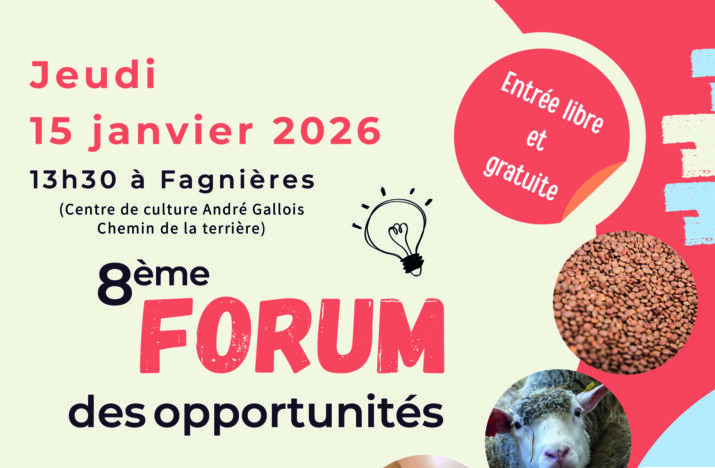 Reims La Marne Agricole Fagnières : Forum des opportunités : des entreprises en quête de partenariats Le 15 janvier prochain, Fagnières accueillera le Forum des Opportunités, un rendez-vous destiné à rapprocher les entreprises et les agriculteurs et agricultrices de la Marne.