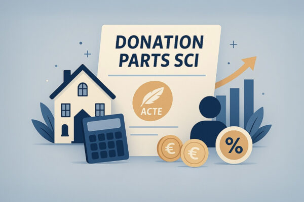 Donation et démembrement de parts dans une SCI
