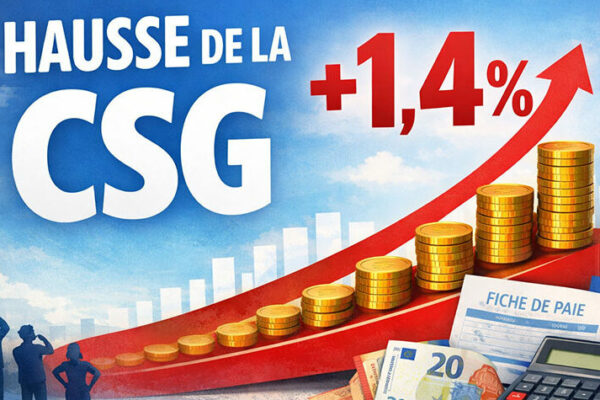 La CSG augmente de 1,4 point : qui est concerné ?