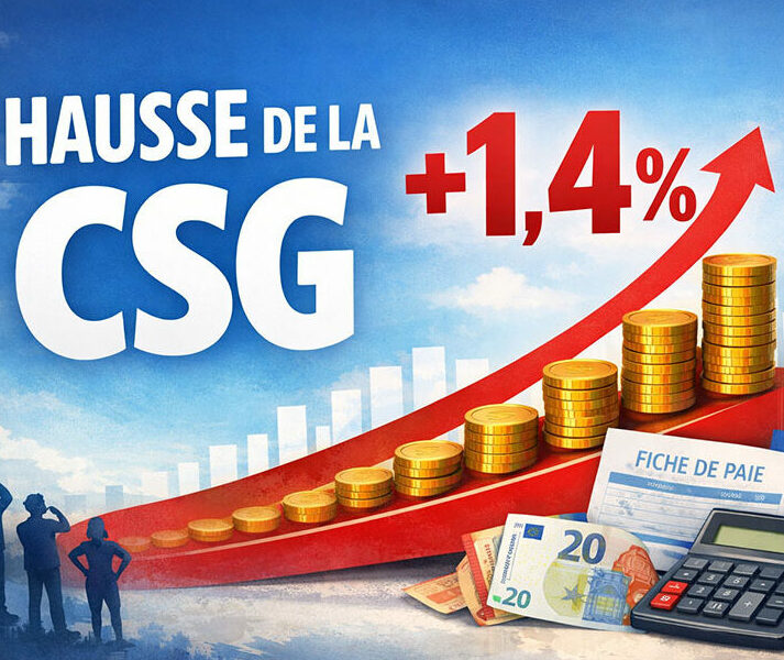 La CSG augmente de 1,4 point : qui est concerné ?