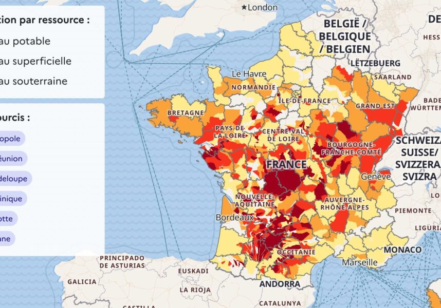 La sécheresse menace l’agriculture française