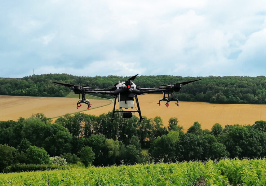 Champagne : drones en viticulture, quels enjeux et quelles règles ?