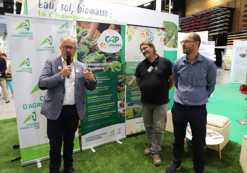 Cap Légumes accompagne les producteurs marnais et du Grand Est